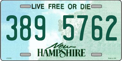 NH license plate 3895762