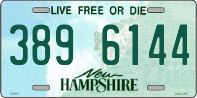 NH license plate 3896144