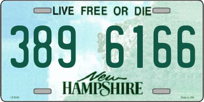 NH license plate 3896166