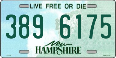 NH license plate 3896175