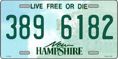 NH license plate 3896182
