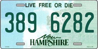 NH license plate 3896282