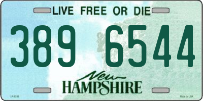 NH license plate 3896544