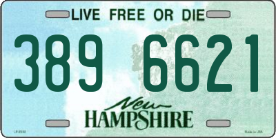NH license plate 3896621