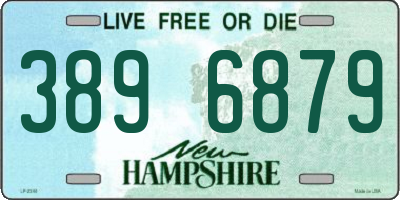 NH license plate 3896879