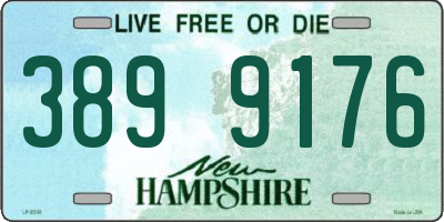 NH license plate 3899176