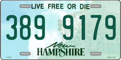 NH license plate 3899179