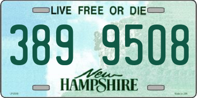 NH license plate 3899508