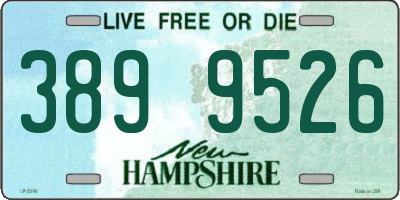 NH license plate 3899526