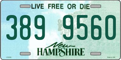 NH license plate 3899560