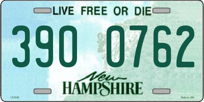 NH license plate 3900762