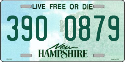 NH license plate 3900879