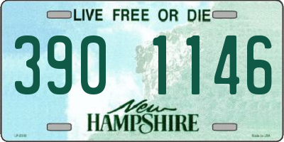NH license plate 3901146