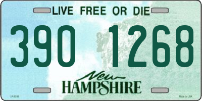 NH license plate 3901268