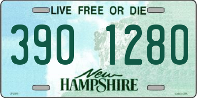 NH license plate 3901280