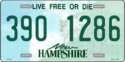 NH license plate 3901286