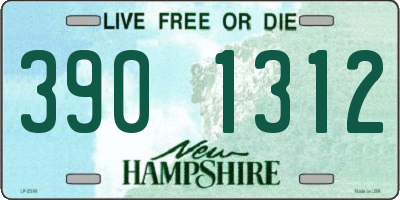 NH license plate 3901312