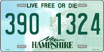 NH license plate 3901324