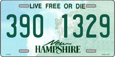 NH license plate 3901329