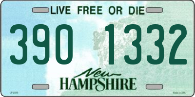 NH license plate 3901332