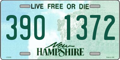 NH license plate 3901372