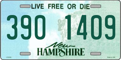 NH license plate 3901409