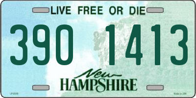 NH license plate 3901413