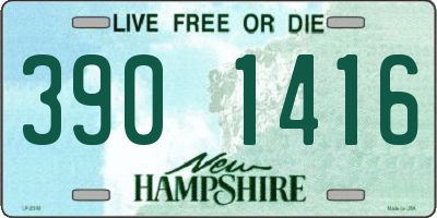 NH license plate 3901416