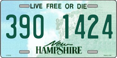 NH license plate 3901424