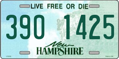 NH license plate 3901425
