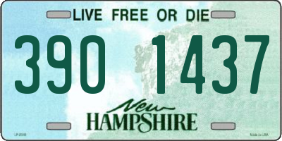 NH license plate 3901437