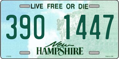 NH license plate 3901447