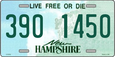 NH license plate 3901450