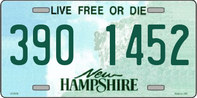NH license plate 3901452