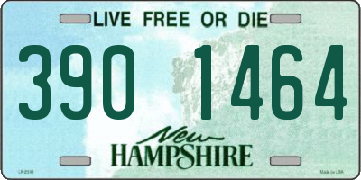 NH license plate 3901464
