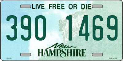 NH license plate 3901469