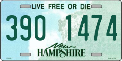 NH license plate 3901474