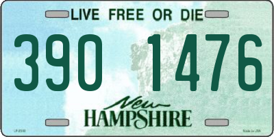 NH license plate 3901476