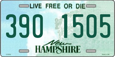 NH license plate 3901505