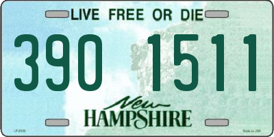 NH license plate 3901511
