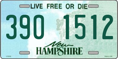 NH license plate 3901512