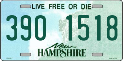 NH license plate 3901518