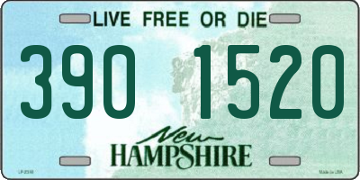NH license plate 3901520