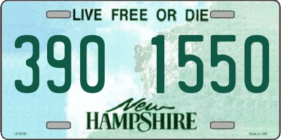 NH license plate 3901550