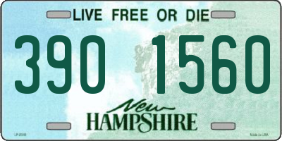 NH license plate 3901560