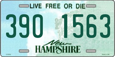NH license plate 3901563