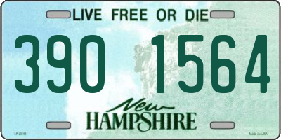 NH license plate 3901564