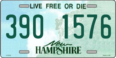 NH license plate 3901576