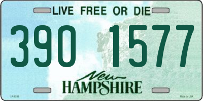 NH license plate 3901577