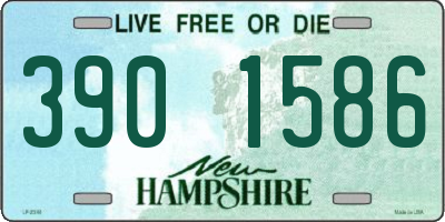 NH license plate 3901586